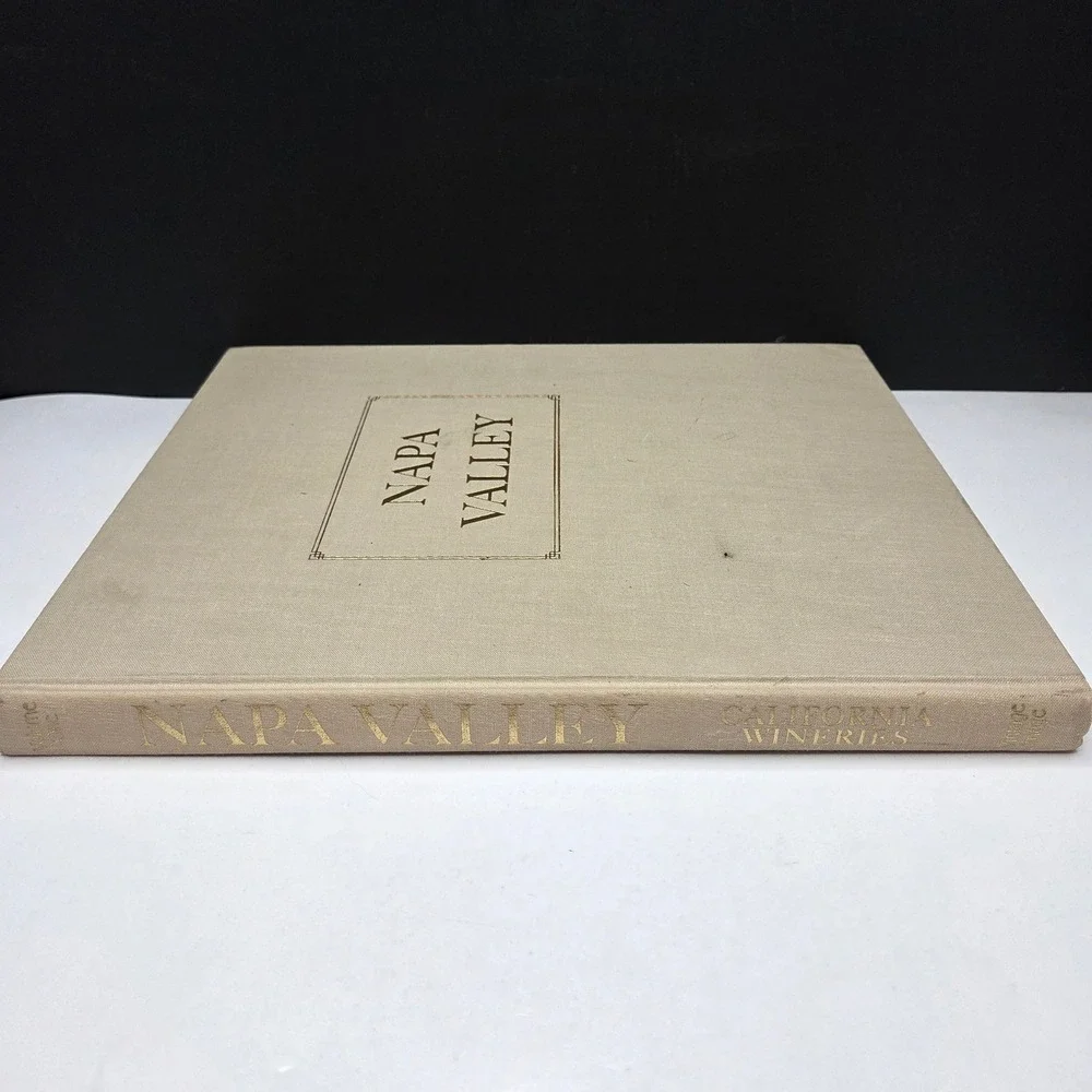 Vintage Napa Valley California Wineries Vol 1 Book 1975 1st Ed Signed Ltd #110